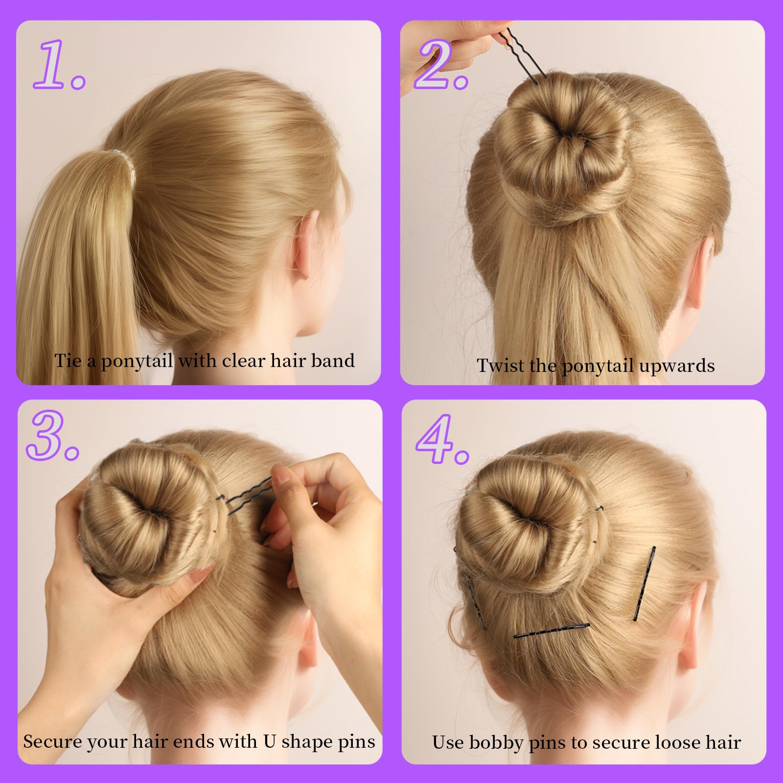 Travel Accessories Baby - Ensemble de pinces à cheveux 4