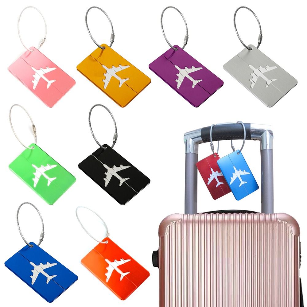 Travel Accessories Aesthetic - Étiquettes de bagage de voyage réutilisables,