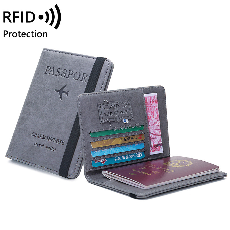Porte-passeport unisexe en cui - Travel Accessories Wallet avis et prix