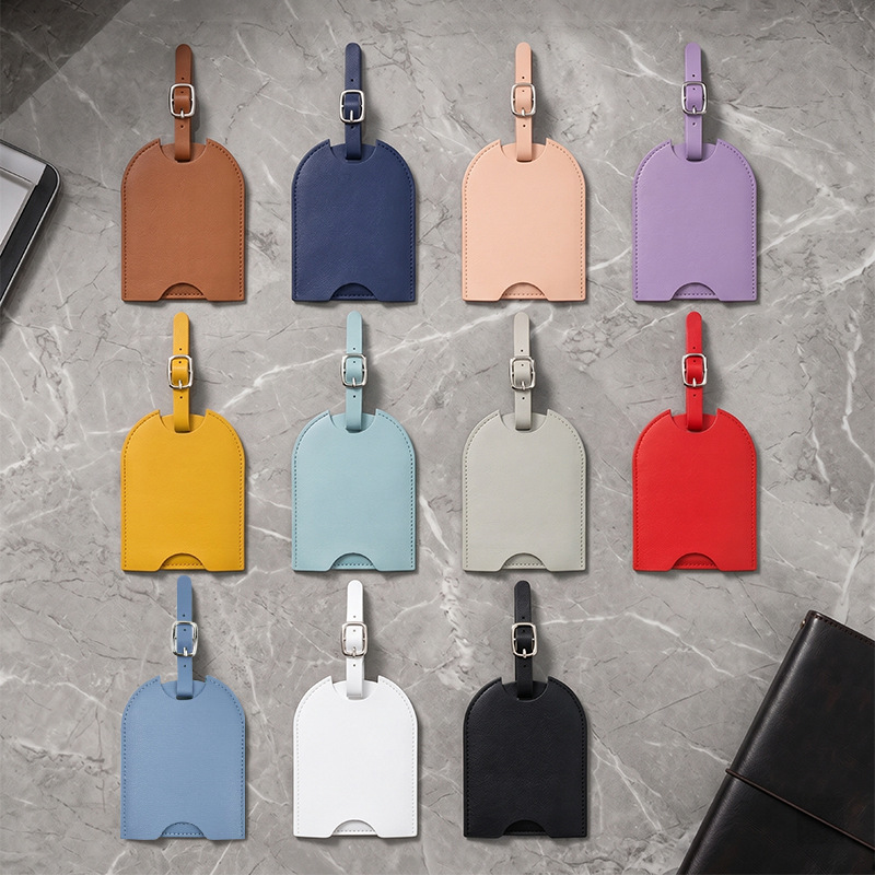 Étiquette de bagage en cuir PU - Travel Accessories Aesthetic avis et prix