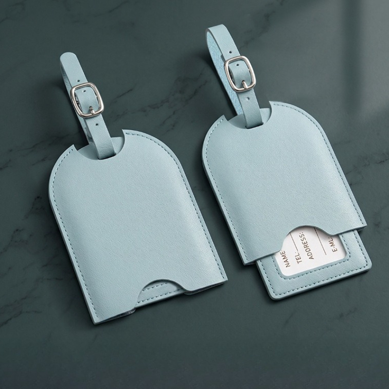 Étiquette de bagage en cuir PU - Travel Accessories Aesthetic avis et prix