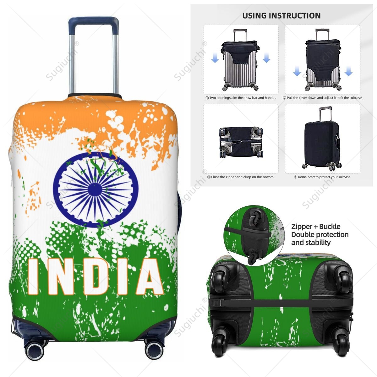 Housse de valise à l'effigie d - Travel Accessories India avis et prix