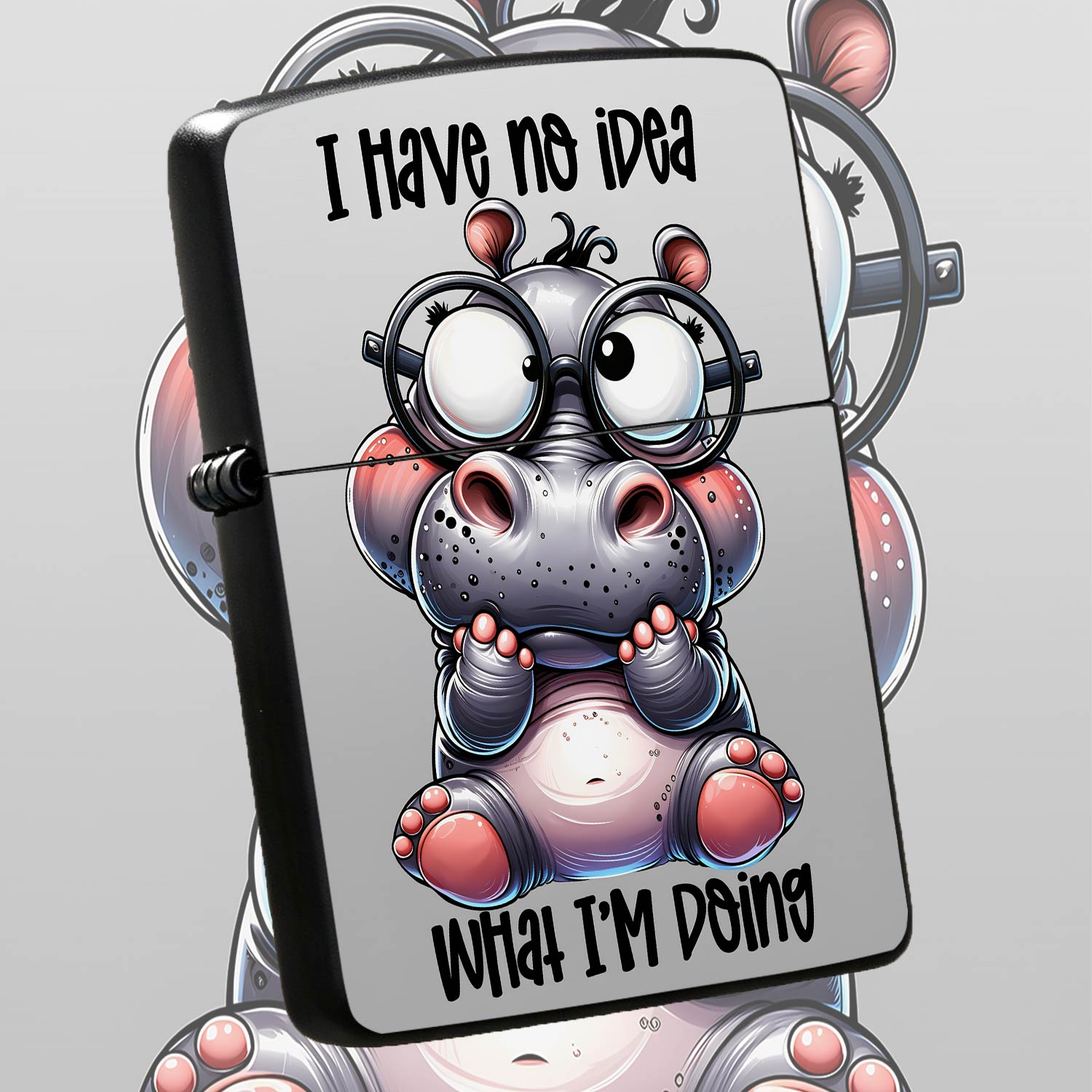 Briquet mignon à motif hippopo - Travel Accessories Ideas avis et prix
