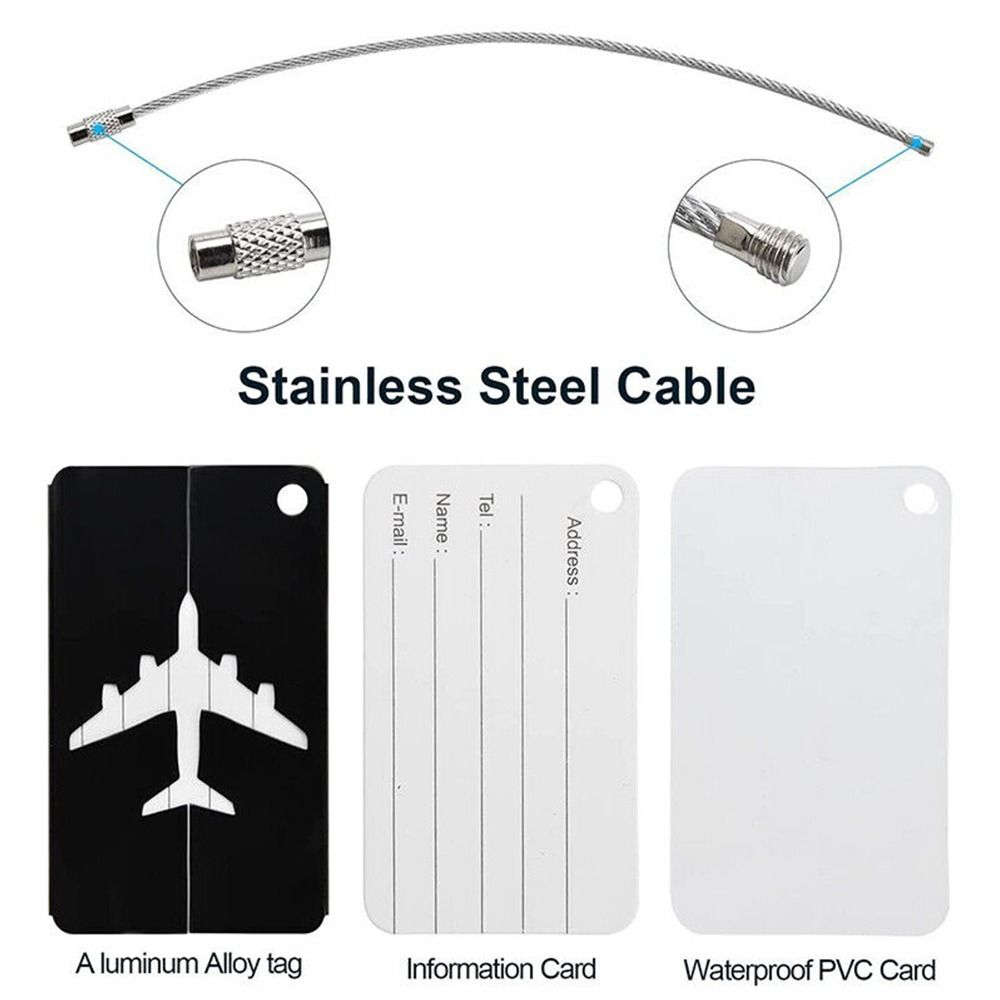 Étiquettes de bagage de voyage - Travel Accessories Aesthetic avis et prix